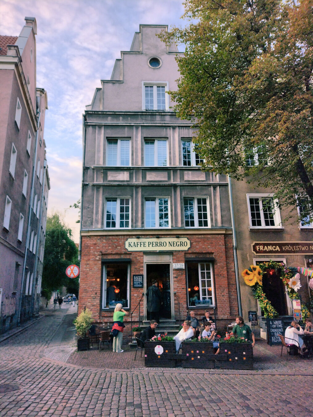 kaffe Perro Negro no casco antiguo de #Gdańsk